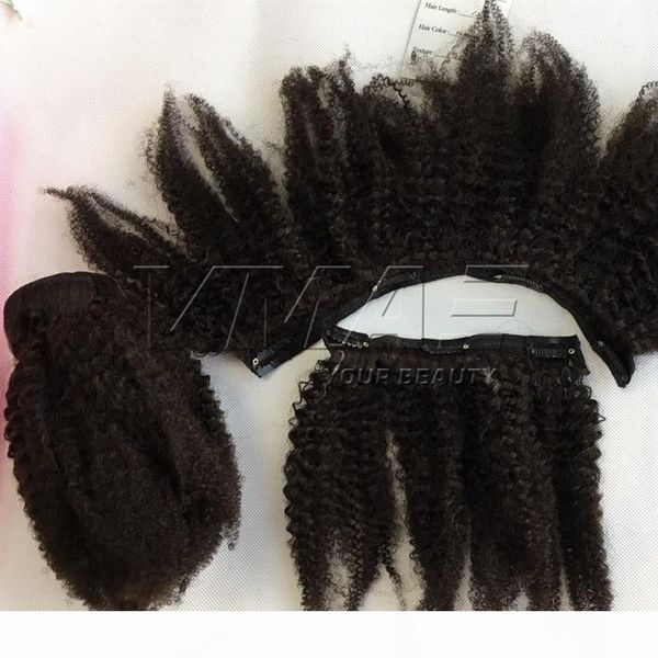 afro kinky curly clip in hair extensions 4a 4c natural color 7pcs set 100g 120g brazilian virgin human hair weave bundles 8 to 24 inch opp, Black;brown
afro kinky curly clip in hair extensions 4a 4c natural color 7pcs set 100g 120g brazilian virgin human hair weave bundles 8 to 24 inch opp, Black;brown