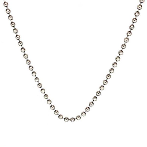 pure silver bright silver ball chain necklace man woman s925 solid silver round bead chain necklace jewerly gift q0531
pure silver bright silver ball chain necklace man woman s925 solid silver round bead chain necklace jewerly gift q0531