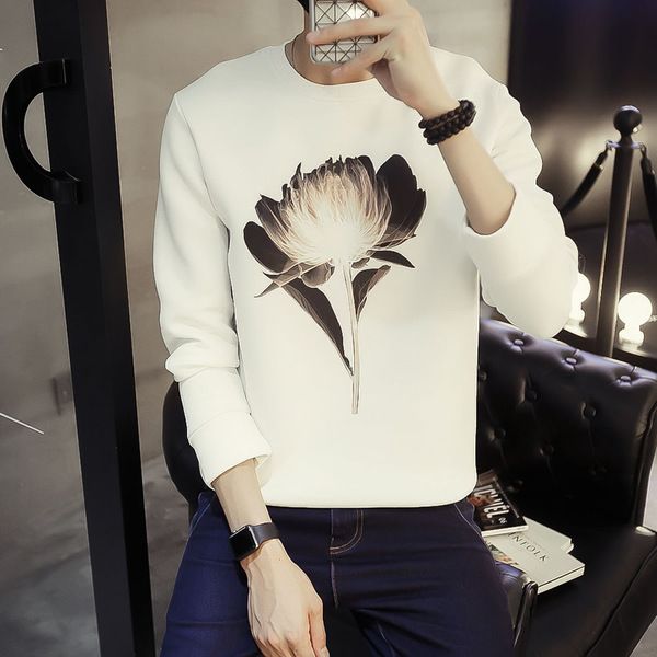 new arrival menswear suit men fashion style big lotus flower print men's tracksuit casual slim fit leisure hoodies suit men, Black
new arrival menswear suit men fashion style big lotus flower print men's tracksuit casual slim fit leisure hoodies suit men, Black