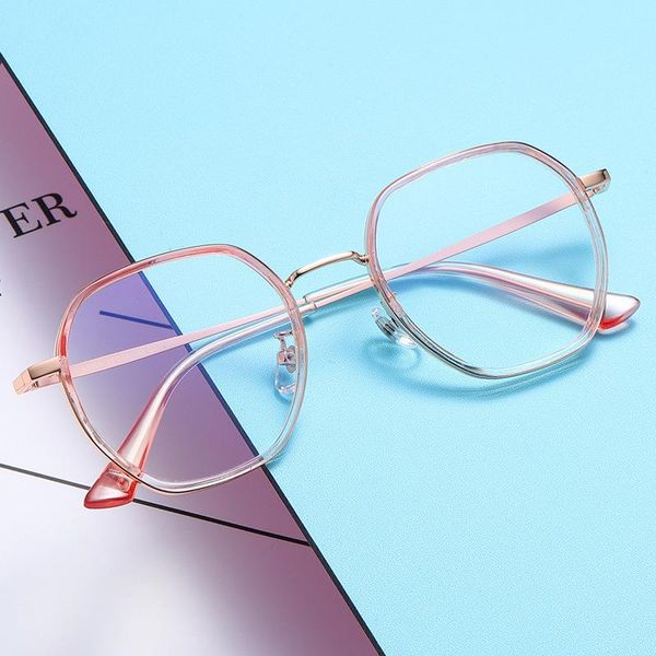 fashion sunglasses frames metal simple flat mirror full frame trendy decorative glasses can be equipped with myopia glasses., Black
fashion sunglasses frames metal simple flat mirror full frame trendy decorative glasses can be equipped with myopia glasses., Black
