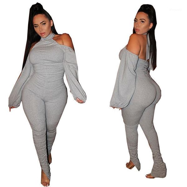 2021 spring autumn women solid clubwear jumpsuits lady's plus size o-neck full sleeve backless lace-up shirring stacked rompers1, Black;white
2021 spring autumn women solid clubwear jumpsuits lady's plus size o-neck full sleeve backless lace-up shirring stacked rompers1, Black;white