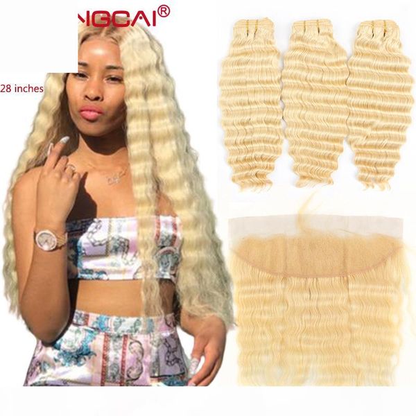 honey blonde human hair weave 3 bundles with frontal brazilian deep wave hair extensions golden natural remy hair 4pcs lot, Black;brown
honey blonde human hair weave 3 bundles with frontal brazilian deep wave hair extensions golden natural remy hair 4pcs lot, Black;brown