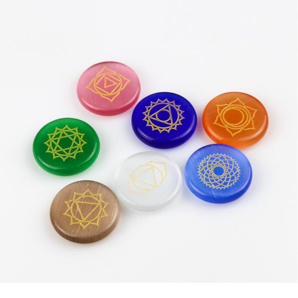 7pcs chakra stones lapis lazuli 25mm engraved polished stone reiki crystal healing stone divinatio wicca o jllvph, Black
7pcs chakra stones lapis lazuli 25mm engraved polished stone reiki crystal healing stone divinatio wicca o jllvph, Black