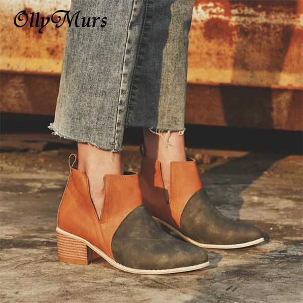 boots ollymurs 2021 women shoes retro high heel female slip on mid heels casual botas mujer booties feminina plus size, Black
boots ollymurs 2021 women shoes retro high heel female slip on mid heels casual botas mujer booties feminina plus size, Black