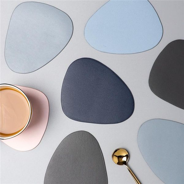 mats & pads chic coffee cup mat oval pu waterproof heat-insulated pad placemat black blue drink holder deskdecoration
mats & pads chic coffee cup mat oval pu waterproof heat-insulated pad placemat black blue drink holder deskdecoration