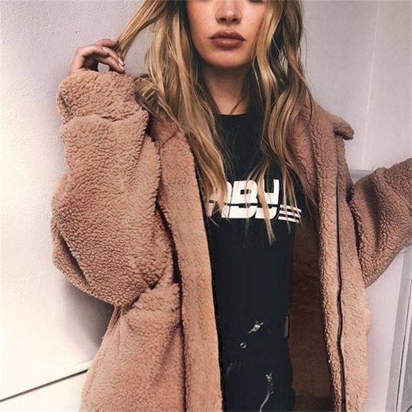 sheblingbling fashion warm long faux cardigan women jacket winter fur coat short plush loose overcoat casual jackets 201209, Black
sheblingbling fashion warm long faux cardigan women jacket winter fur coat short plush loose overcoat casual jackets 201209, Black