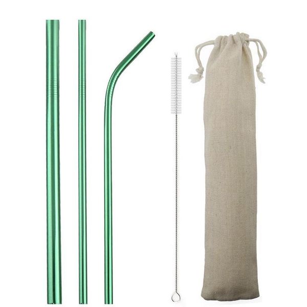 5pcs colorful straws drinking straw 304 stainless steel metal drinking beverage straws set reusable cleaning brush kit qyltvn
5pcs colorful straws drinking straw 304 stainless steel metal drinking beverage straws set reusable cleaning brush kit qyltvn