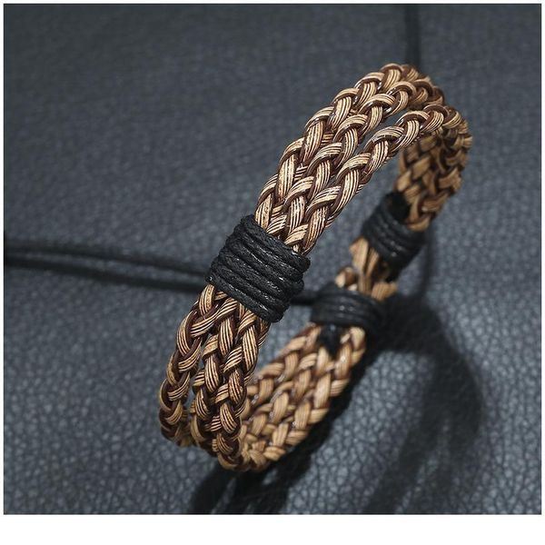 multilayer new arrival fashion trendy vintage punk handmade woven weave women leather bracelets female male jewelry w jllwnb, Golden;silver
multilayer new arrival fashion trendy vintage punk handmade woven weave women leather bracelets female male jewelry w jllwnb, Golden;silver