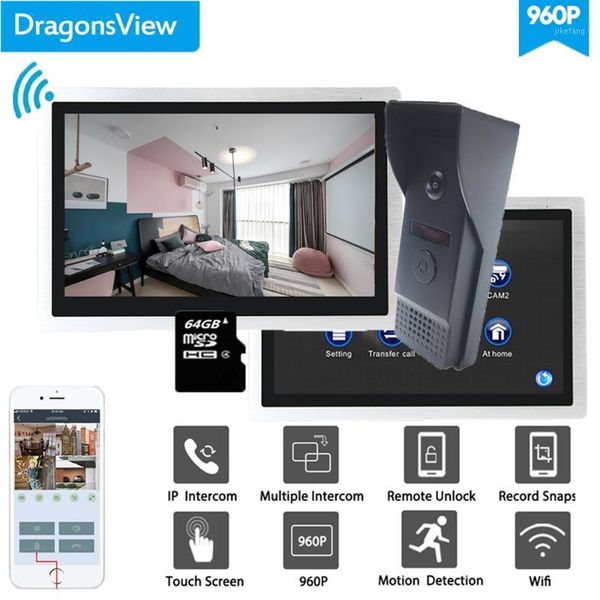 dragonsview 10 inch video intercom video door phone doorbell wifi system 960p hd 2 monitors and 1 doorbell1
dragonsview 10 inch video intercom video door phone doorbell wifi system 960p hd 2 monitors and 1 doorbell1