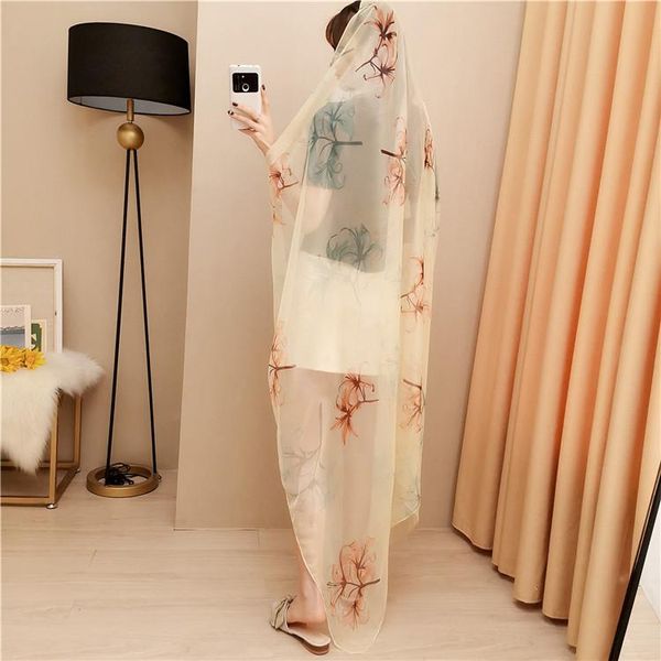 scarves j1141 summer silk scarf women beauty flower printed neck shawl muffler lady shawls and femme beach, Blue;gray
scarves j1141 summer silk scarf women beauty flower printed neck shawl muffler lady shawls and femme beach, Blue;gray