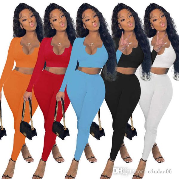 women designers clothes 2021 rib knitted tracksuits joggers pants 2 two piece set new fall winter u-neck thread long sleeve leggings outfits, Gray
women designers clothes 2021 rib knitted tracksuits joggers pants 2 two piece set new fall winter u-neck thread long sleeve leggings outfits, Gray