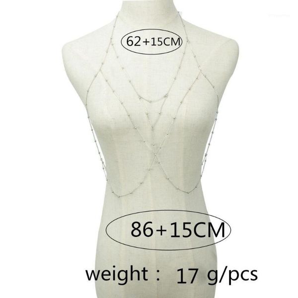 boho bra chain necklace women body necklace chain personality fashion bralette beach summer jewelry1, Silver
boho bra chain necklace women body necklace chain personality fashion bralette beach summer jewelry1, Silver