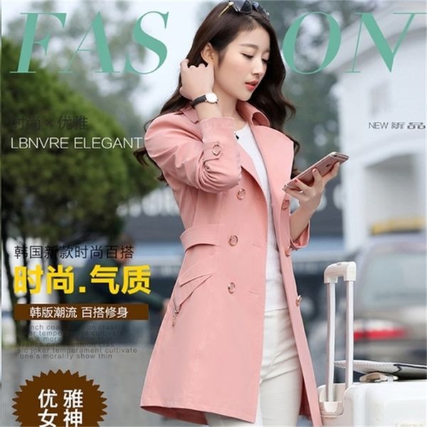 2021 new feminino bluso plus size trench coat para mulher manga longa estilo coreano rosa casacos outwear kj215 j0l7, Tan;black
2021 new feminino bluso plus size trench coat para mulher manga longa estilo coreano rosa casacos outwear kj215 j0l7, Tan;black