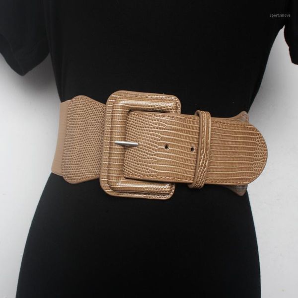 belts women wide waist sealing cover decoration belt elastic fashionable and all round khaki winter black 7.5-7.8cm1, Black;brown
belts women wide waist sealing cover decoration belt elastic fashionable and all round khaki winter black 7.5-7.8cm1, Black;brown
