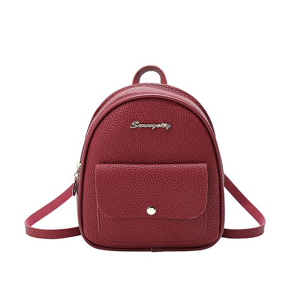 2020 korean style women mini backpack pu leather shoulder bag for teenage girls multi-function small bagpack female phone pouch
2020 korean style women mini backpack pu leather shoulder bag for teenage girls multi-function small bagpack female phone pouch