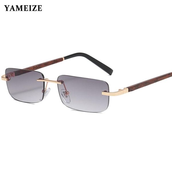 sunglasses yameize fashion square rimless for women small rectangle sun glasses vintage luxury alloy frame eyewear gafas, White;black
sunglasses yameize fashion square rimless for women small rectangle sun glasses vintage luxury alloy frame eyewear gafas, White;black
