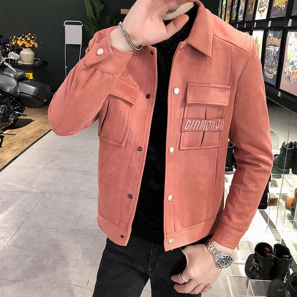 2020 male winter korean-style autumn short brown orange green jacket 6vtu, Black;brown
2020 male winter korean-style autumn short brown orange green jacket 6vtu, Black;brown