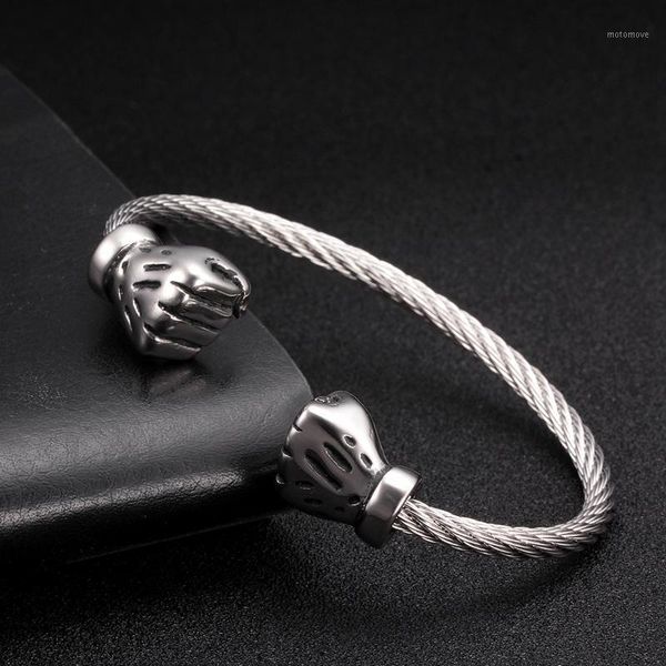 charm bracelets unique design silver fist open cuff chain link hologram bangles punk powerful men male sporty bracelets1, Golden;silver
charm bracelets unique design silver fist open cuff chain link hologram bangles punk powerful men male sporty bracelets1, Golden;silver