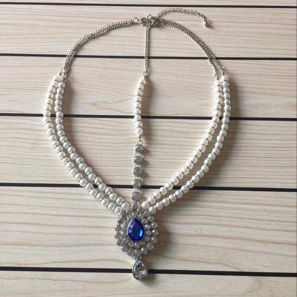 handmade kundan blue color changes pearl pair chain chain grecian head jewellery wedding party, Golden;silver
handmade kundan blue color changes pearl pair chain chain grecian head jewellery wedding party, Golden;silver