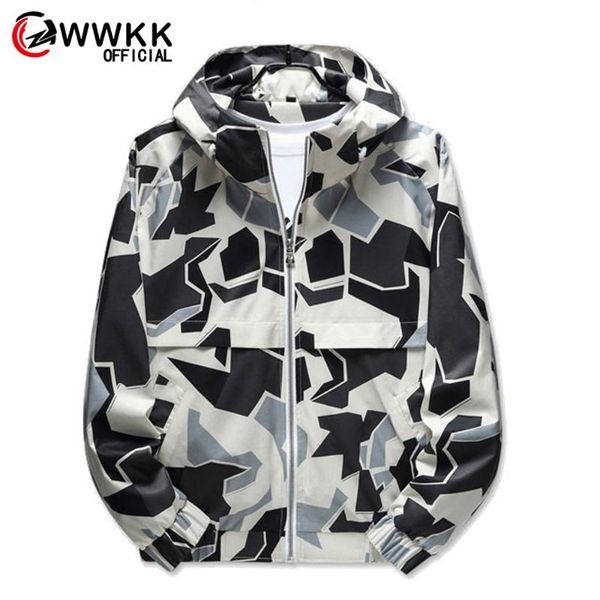 men's jackets wwkk spring autumn mens casual camouflage hoodie jacket men waterproof clothes windbreaker coat male outwear plus size 3x, Black;brown
men's jackets wwkk spring autumn mens casual camouflage hoodie jacket men waterproof clothes windbreaker coat male outwear plus size 3x, Black;brown