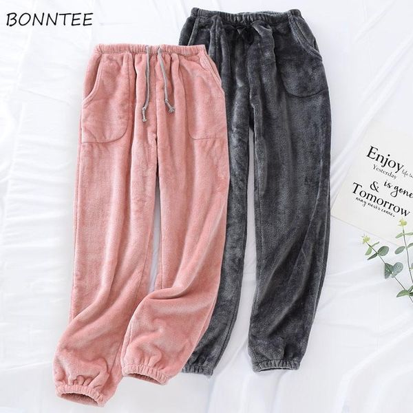 man sleep bottoms couple sleepwear flannel soft casual elastic waist oversized loose all-match male loungewear simple long pants1, Black;brown
man sleep bottoms couple sleepwear flannel soft casual elastic waist oversized loose all-match male loungewear simple long pants1, Black;brown