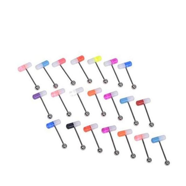 mixed colors 316l stainless steel pill capsule tongue pin nipple bar ring barbell body piercing jewelry women jlleqs home003, Silver 
mixed colors 316l stainless steel pill capsule tongue pin nipple bar ring barbell body piercing jewelry women jlleqs home003, Silver