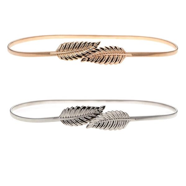 Women Metal Vintage Belt Leaf shape Stylish Golden/ Leaves Design Chain Belt Adjustable Stretch Skinny Waist Decal, Black;brown
Women Metal Vintage Belt Leaf shape Stylish Golden/ Leaves Design Chain Belt Adjustable Stretch Skinny Waist Decal, Black;brown