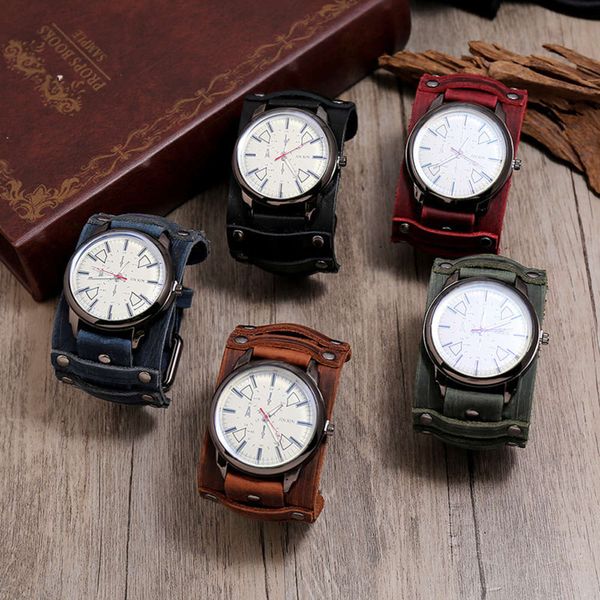 selling accessories cowhide watch personality adjustable punk men's leather bracelet 2iku, Slivery;brown
selling accessories cowhide watch personality adjustable punk men's leather bracelet 2iku, Slivery;brown