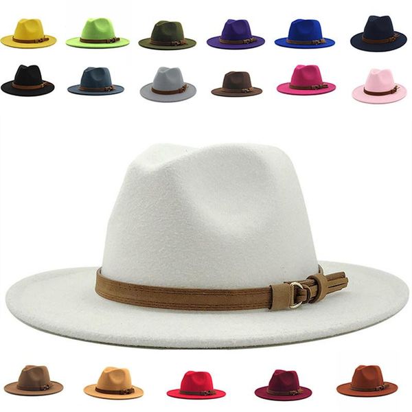 wide brim hats wool felt hat vintage for women leather gentleman fascinator jazz wedding chapeau femme sombrero men fedora, Blue;gray
wide brim hats wool felt hat vintage for women leather gentleman fascinator jazz wedding chapeau femme sombrero men fedora, Blue;gray