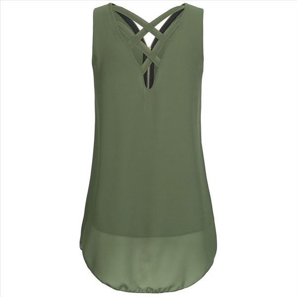женщины tank top повседневная сплошные свободные безвездочные танк верхние крест сенцово покал на молнии v шея футболки топы лупы феминина, White
женщины tank top повседневная сплошные свободные безвездочные танк верхние крест сенцово покал на молнии v шея футболки топы лупы феминина, White