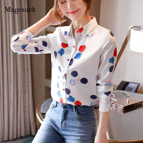 women's blouses & shirts women 2021 autumn button polka dot long-sleeve blouse cardigan female office lady plus size chiffon 108941, White
women's blouses & shirts women 2021 autumn button polka dot long-sleeve blouse cardigan female office lady plus size chiffon 108941, White