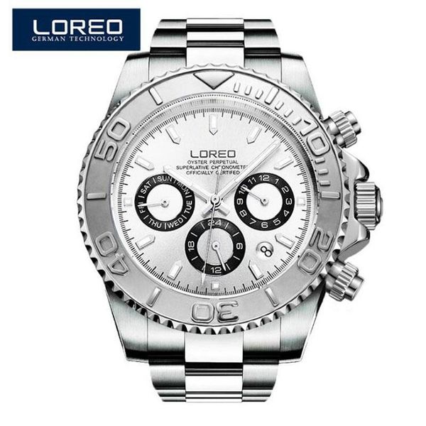 wristwatches loreo vintage fashion 200m waterproof men mechanical watches metal strap selling retro design watch +box, Slivery;brown
wristwatches loreo vintage fashion 200m waterproof men mechanical watches metal strap selling retro design watch +box, Slivery;brown