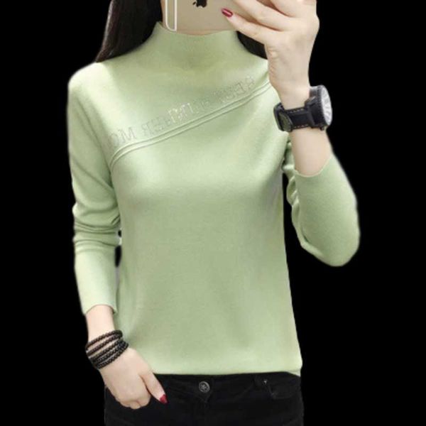 women's blouses & shirts 2021 autumn winter women blouse half turtleneck high elasticity casual long sleeve solid pullovers female knit, White
women's blouses & shirts 2021 autumn winter women blouse half turtleneck high elasticity casual long sleeve solid pullovers female knit, White