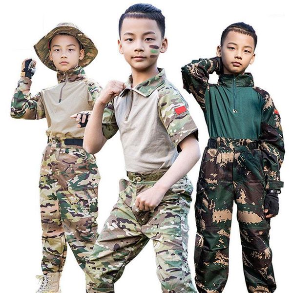 gym clothing outdoor kids camouflage tactical uniform breathable stretch frog shirts suits climbing training sports sets1, White;black 
gym clothing outdoor kids camouflage tactical uniform breathable stretch frog shirts suits climbing training sports sets1, White;black