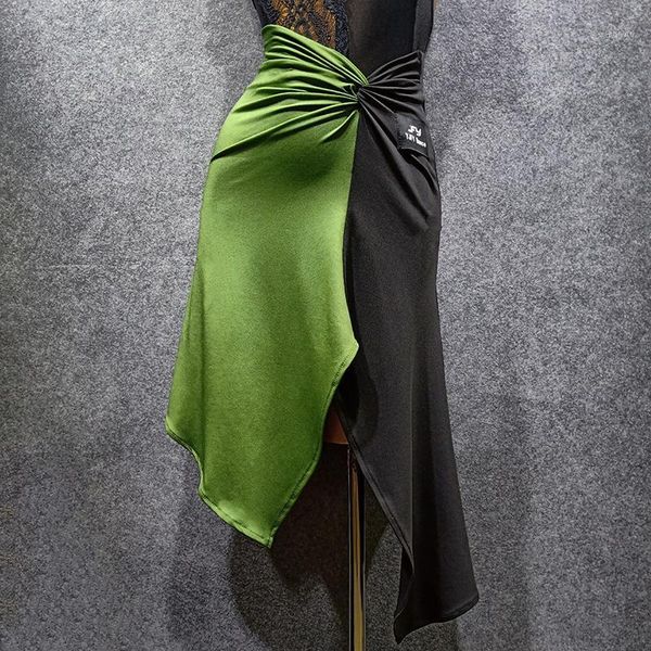 new latin dance skirt women green+black skirt practice dance wear performance competition dress outfit vdb13581, Black;red
new latin dance skirt women green+black skirt practice dance wear performance competition dress outfit vdb13581, Black;red