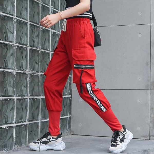 womens cargo pants elastic waist letters printed side stripe big pockets sport harem pants female red plus size trousers p9116, Black;white
womens cargo pants elastic waist letters printed side stripe big pockets sport harem pants female red plus size trousers p9116, Black;white