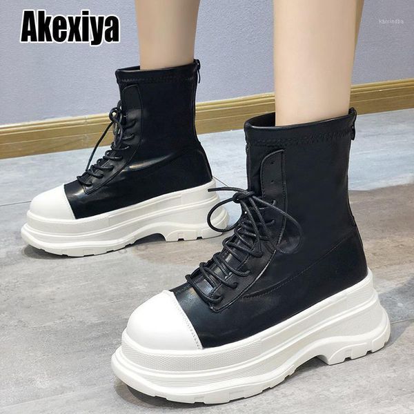 boots women army combat ankle woman lace up shoes gothic platform leather chunky heels fashion botas mujer p6861, Black
boots women army combat ankle woman lace up shoes gothic platform leather chunky heels fashion botas mujer p6861, Black
