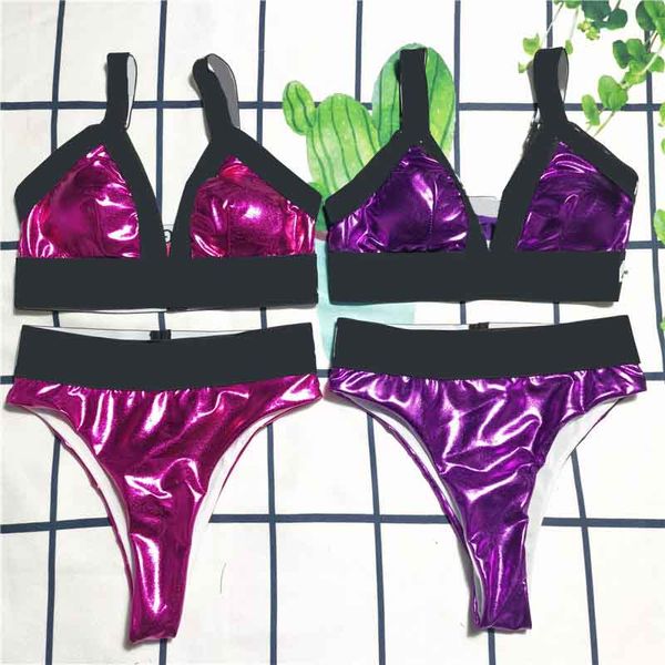 luxury reflective bikini set women summer beach swimwear holiday swimming wear high waist split swimsuit, White;black
luxury reflective bikini set women summer beach swimwear holiday swimming wear high waist split swimsuit, White;black