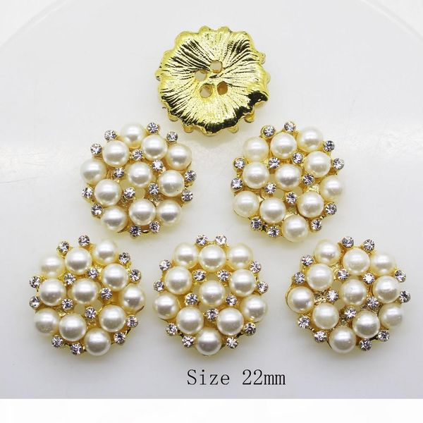 50pcs 22mm round rhinestones pearl button wedding decoration diy buckles accessory silver golden, Black
50pcs 22mm round rhinestones pearl button wedding decoration diy buckles accessory silver golden, Black