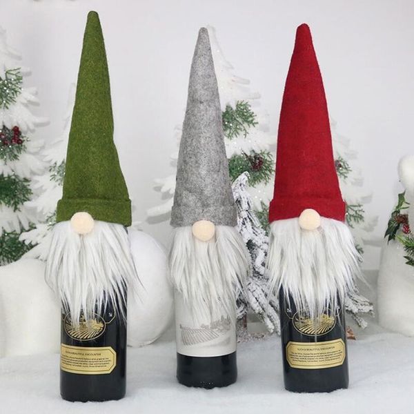 new gift decorations santa claus glass bottle set christmas champagne decoration wine bag gwb1845
new gift decorations santa claus glass bottle set christmas champagne decoration wine bag gwb1845