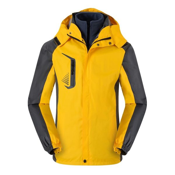 spring autumn and winter mens three in one two-piece set shell jacket outdoor sports detachable hooded, Black;brown
spring autumn and winter mens three in one two-piece set shell jacket outdoor sports detachable hooded, Black;brown