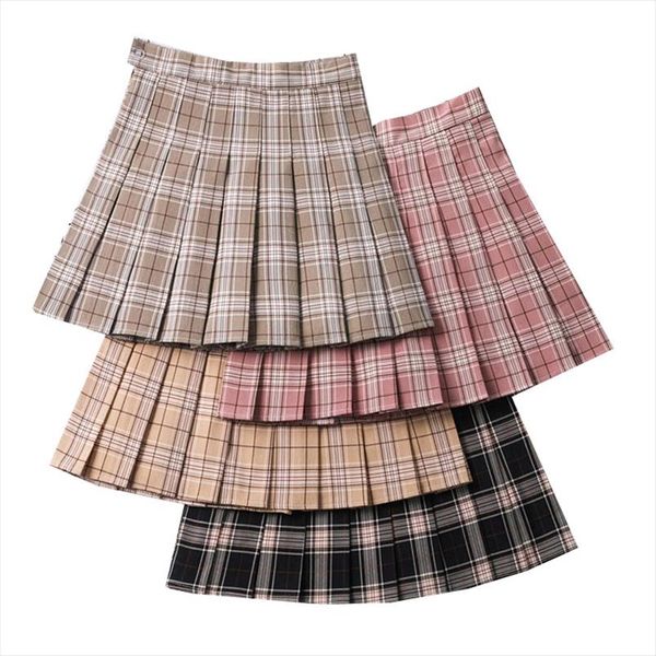 plaid women mini skirt summer a line female pleated skirts casual high waist women girls short skirt streetwear student skirts, Black
plaid women mini skirt summer a line female pleated skirts casual high waist women girls short skirt streetwear student skirts, Black