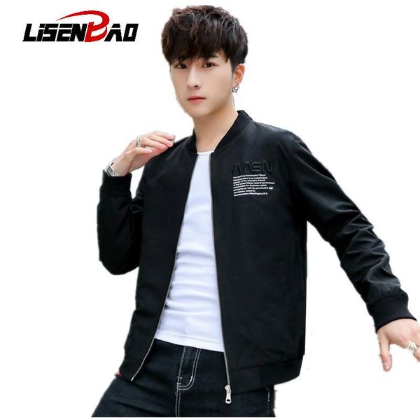 lisenbao new wear spring section coat mens jackets embroidery casual coats jacket slim fashion male outwear mens brand clothing, Black;brown 
lisenbao new wear spring section coat mens jackets embroidery casual coats jacket slim fashion male outwear mens brand clothing, Black;brown