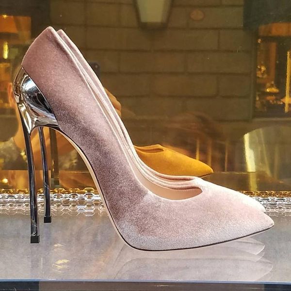 velvet blade heels pumps pointed toe plated cover heels low cut wedding shoes mujer zapatos pointed toe high for ladies, Black
velvet blade heels pumps pointed toe plated cover heels low cut wedding shoes mujer zapatos pointed toe high for ladies, Black