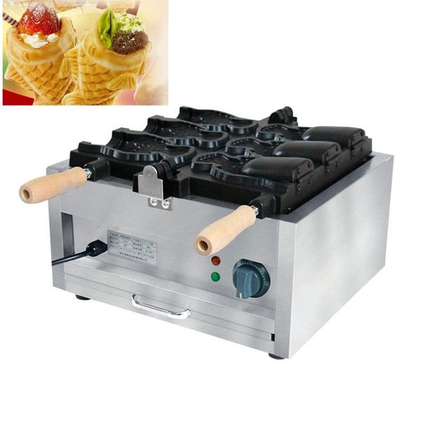bread makers 110v 220v electric ice cream taiyaki fish waffle machine, 3pcs open mouth maker
bread makers 110v 220v electric ice cream taiyaki fish waffle machine, 3pcs open mouth maker