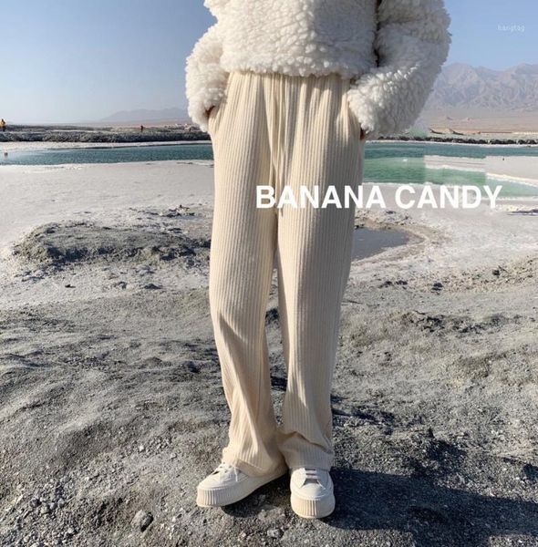 quality of 2020 autumn winters is draw string knit wide-legged pants loose tall waist trousers female leisure knitting wool1, Black;white
quality of 2020 autumn winters is draw string knit wide-legged pants loose tall waist trousers female leisure knitting wool1, Black;white