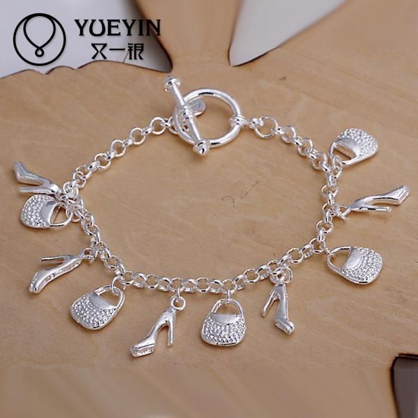 charm bracelets link chain silver plated bracelet for women men jewelry hand h108 bijoux beautifully, Golden;silver
charm bracelets link chain silver plated bracelet for women men jewelry hand h108 bijoux beautifully, Golden;silver