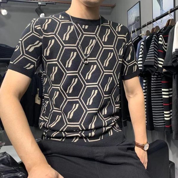 autumn winter men's t-shirt large short sleeve sweater 2020 new slim casual men's sweater, White;black
autumn winter men's t-shirt large short sleeve sweater 2020 new slim casual men's sweater, White;black