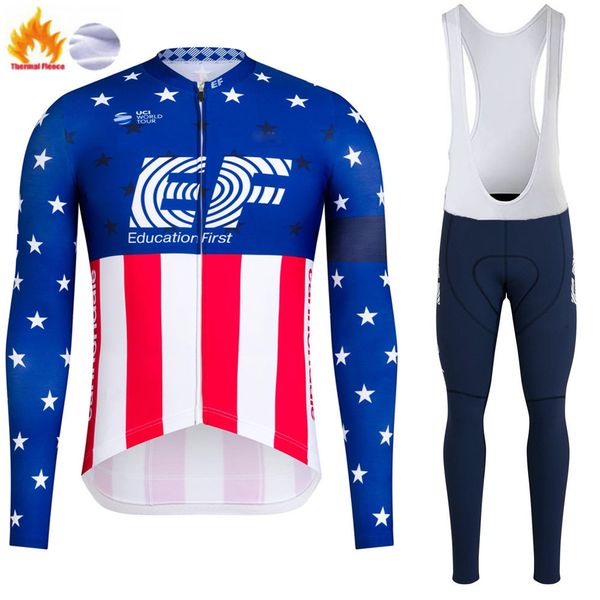 winter cycling jersey set 2021 pro team ef thermal fleece cycling clothing super warm long sleeve bicycle uniform bib pants suit, Black;red
winter cycling jersey set 2021 pro team ef thermal fleece cycling clothing super warm long sleeve bicycle uniform bib pants suit, Black;red