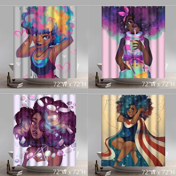 personalized african american women beauty lovely black girl afrocentric waterproof bath shower curtain set
personalized african american women beauty lovely black girl afrocentric waterproof bath shower curtain set